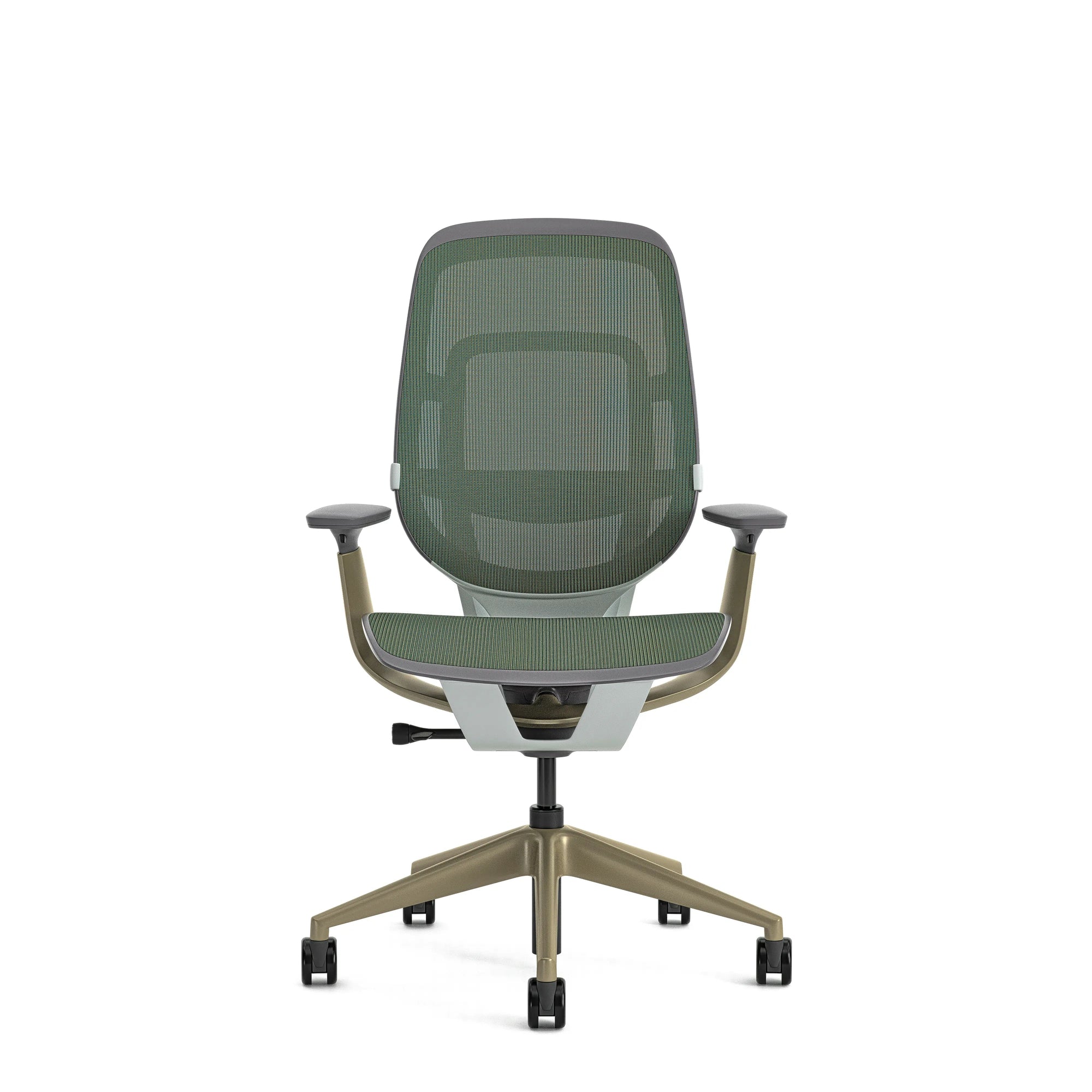 Without headrest / Intermix Shift Blue-Gold KR13+Matte Brass 4B22