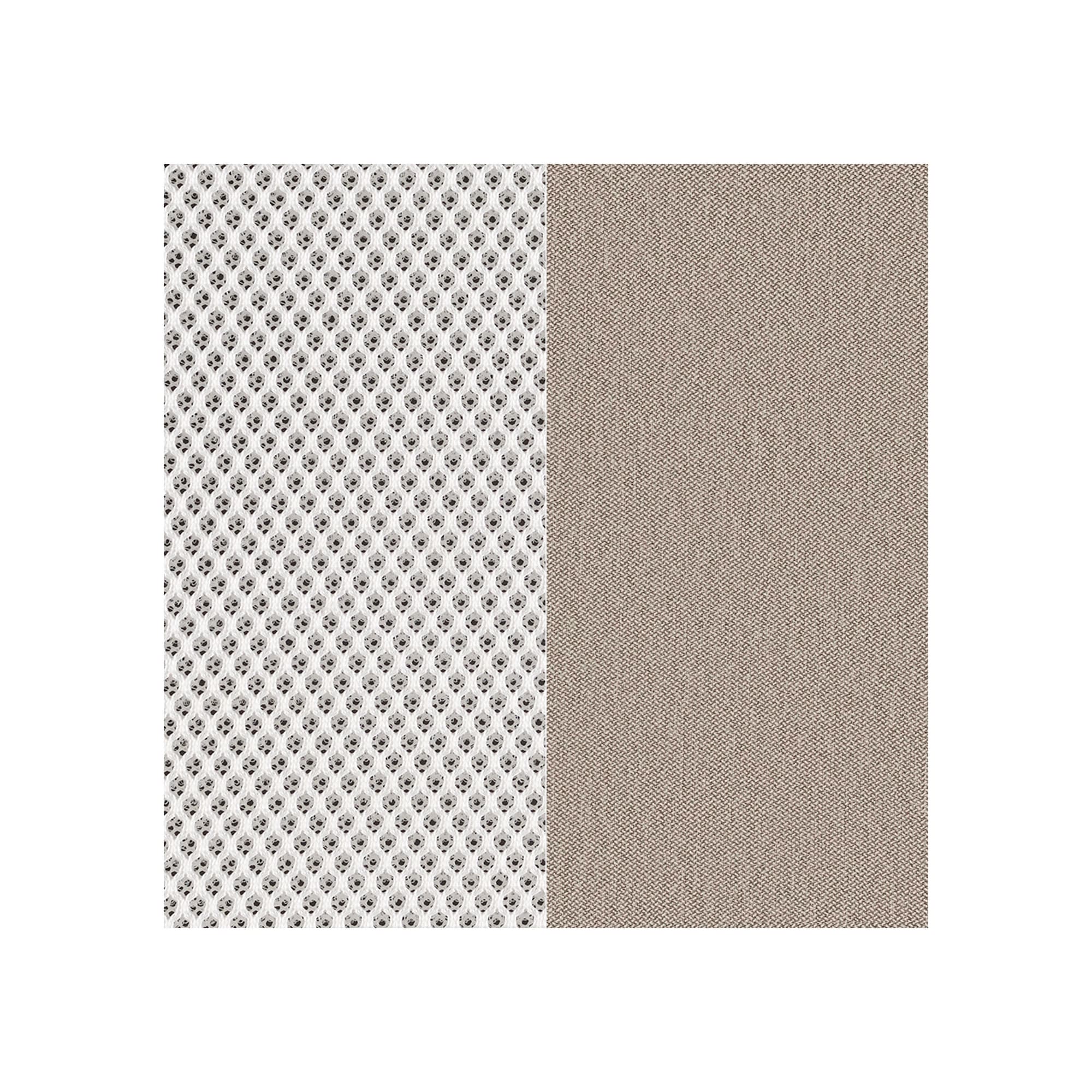 With headrest / 3D Microknit Seagull 5T31/Era Truffle CSE02