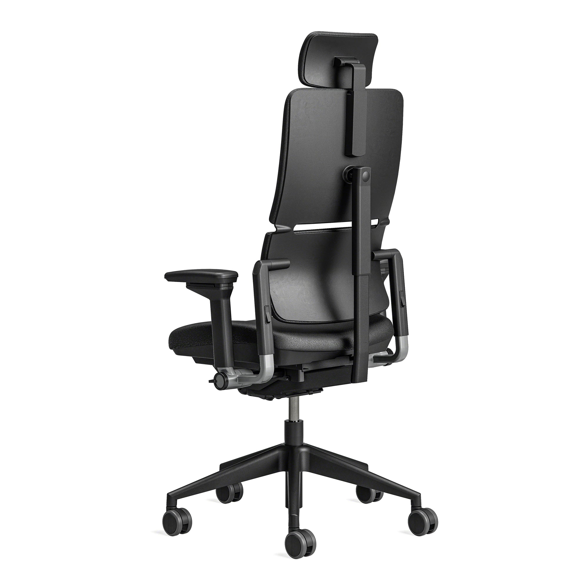 With headrest / Europe Leather Black 0273