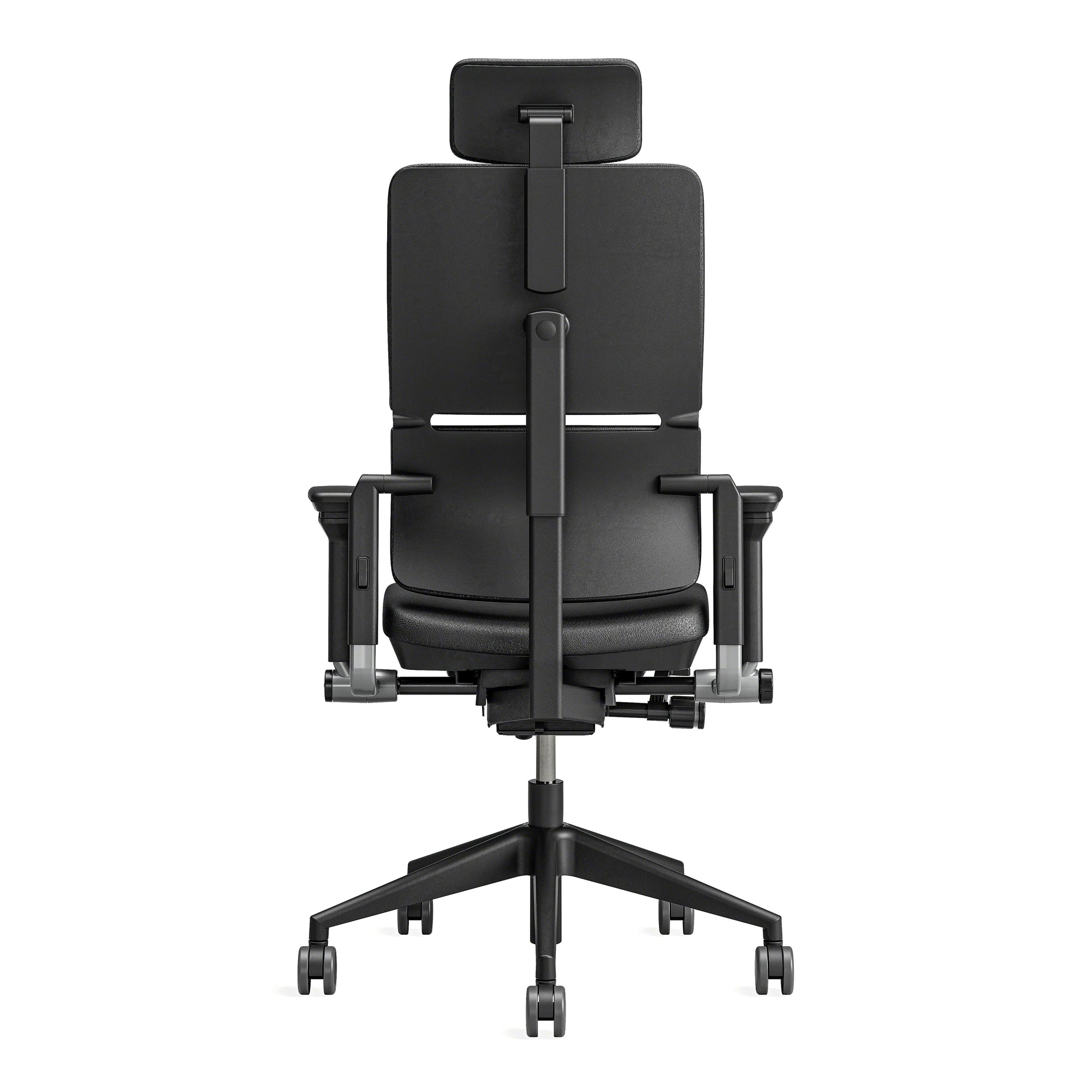 With headrest / Europe Leather Black 0273