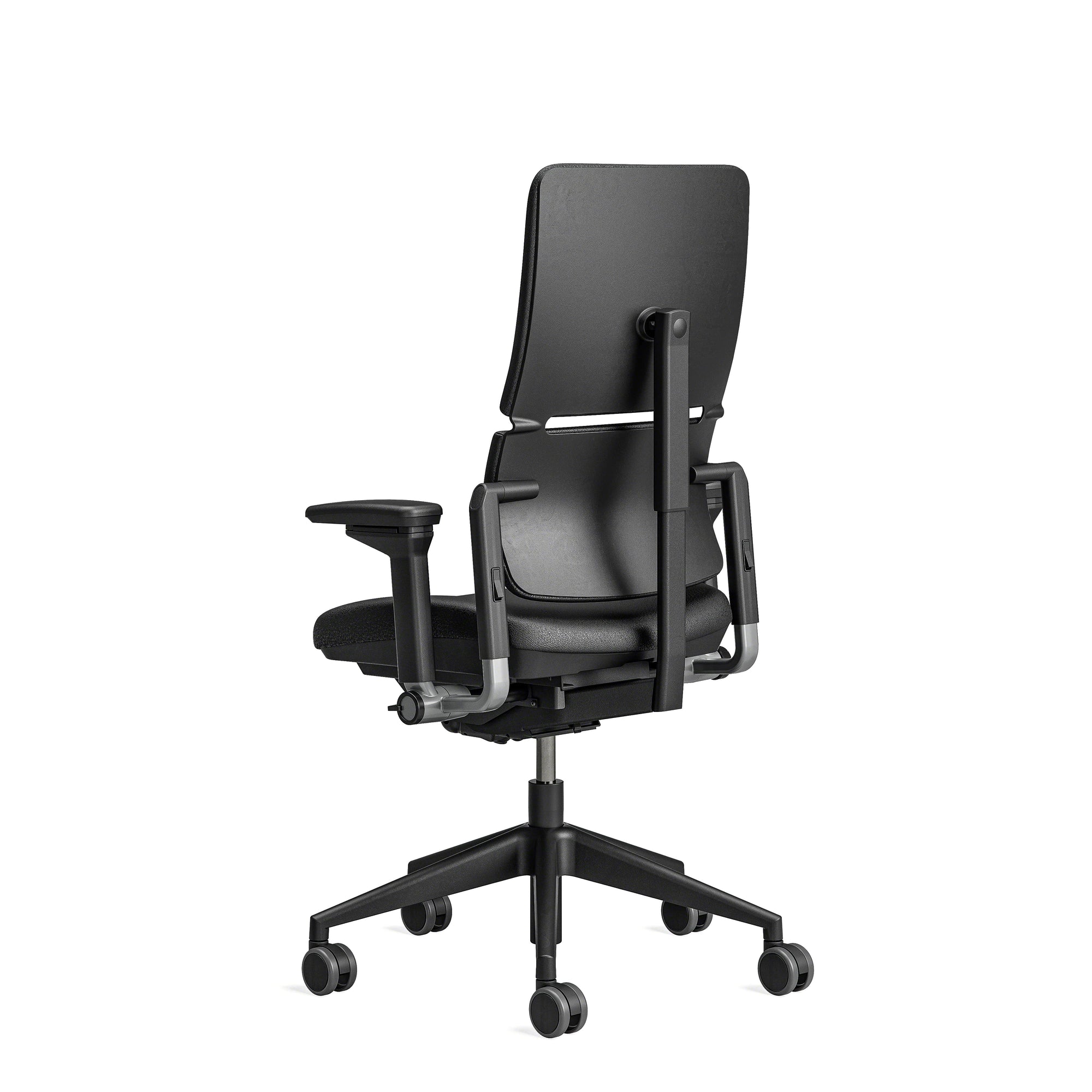 Without headrest / Europe Leather Black 0273