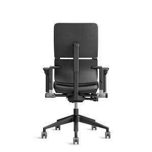 Without headrest / Europe Leather Black 0273